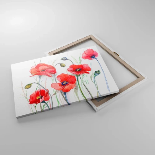 Obraz na plátně - Polské květiny - 70x50 cm