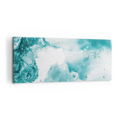 Obraz na plátně - Povodí modré - 100x40 cm