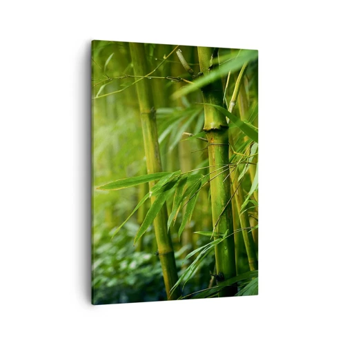 Obraz na plátně - Poznat samotnou zeleň - 50x70 cm