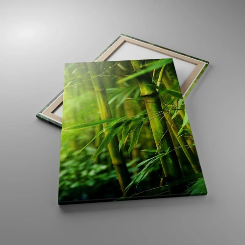 Obraz na plátně - Poznat samotnou zeleň - 70x100 cm