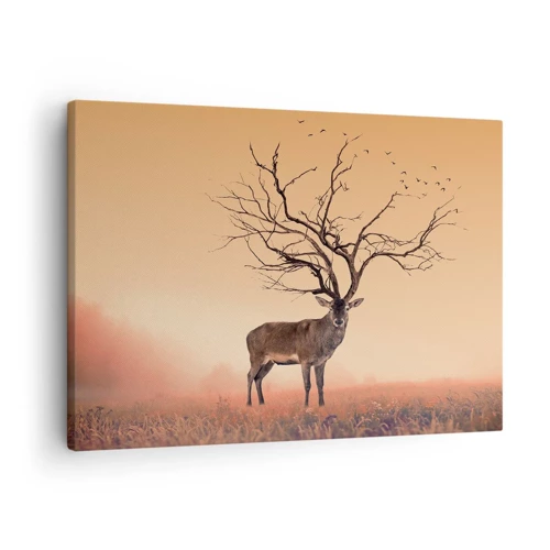 Obraz na plátně - Prajelen - věčný duch lesa - 70x50 cm