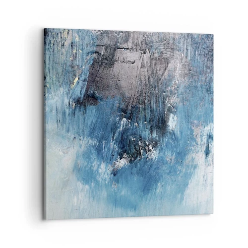 Obraz na plátně - Rapsodie v modrém - 60x60 cm