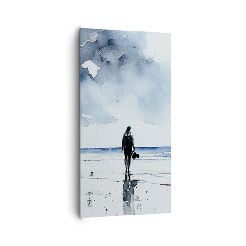 Obraz na plátně - Rozhovor s mořem - 65x120 cm