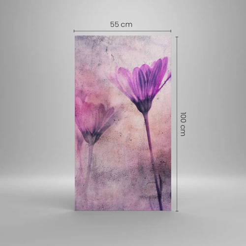 Obraz na plátně - Sen květin - 55x100 cm