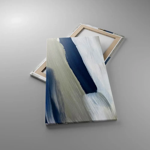 Obraz na plátně - Setkání s bílou - 45x80 cm