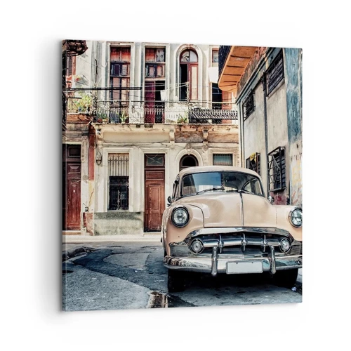 Obraz na plátně - Siesta v Havaně - 60x60 cm