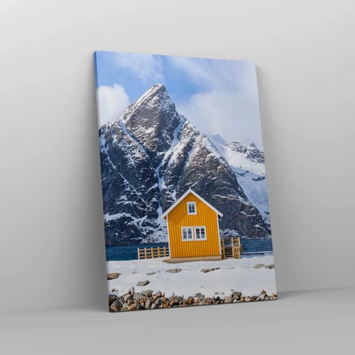Obraz na plátně - Skandinávská dovolená - 50x70 cm