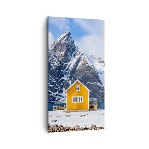 Obraz na plátně - Skandinávská dovolená - 55x100 cm