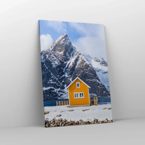 Obraz na plátně - Skandinávská dovolená - 70x100 cm