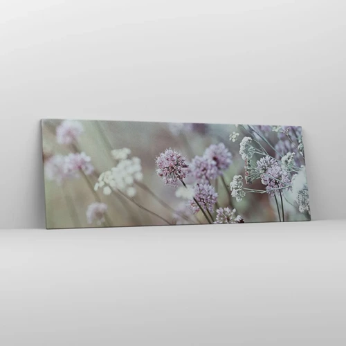 Obraz na plátně - Sladké filigrány bylinek - 140x50 cm