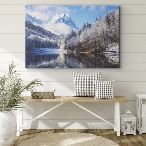 Obraz na plátně - Sněhová stráž - 120x80 cm