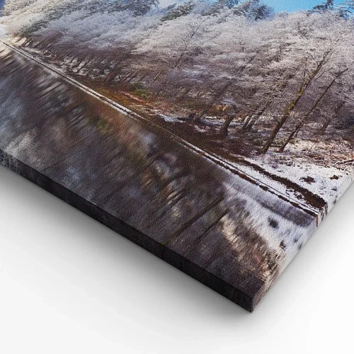 Obraz na plátně - Sněhová stráž - 80x120 cm