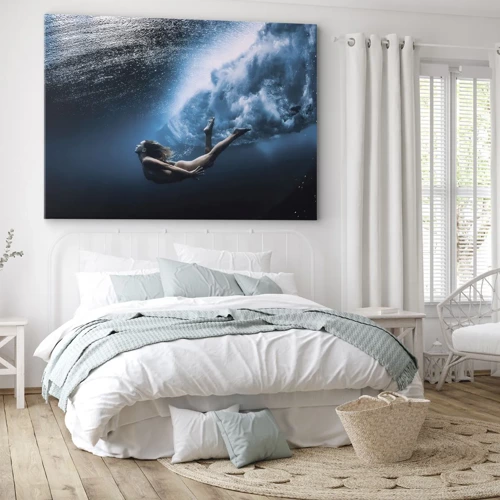 Obraz na plátně - Současná mořská panna - 70x50 cm