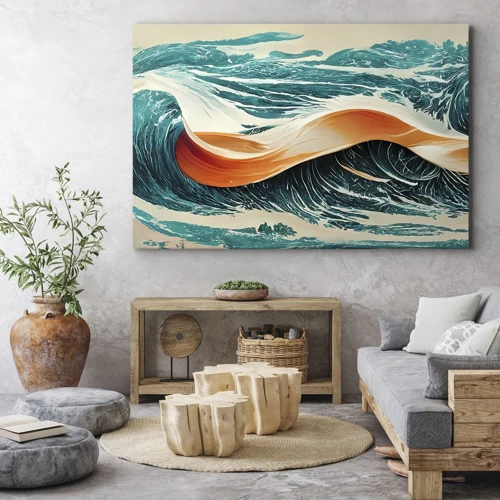 Obraz na plátně - Surfařův sen - 120x80 cm