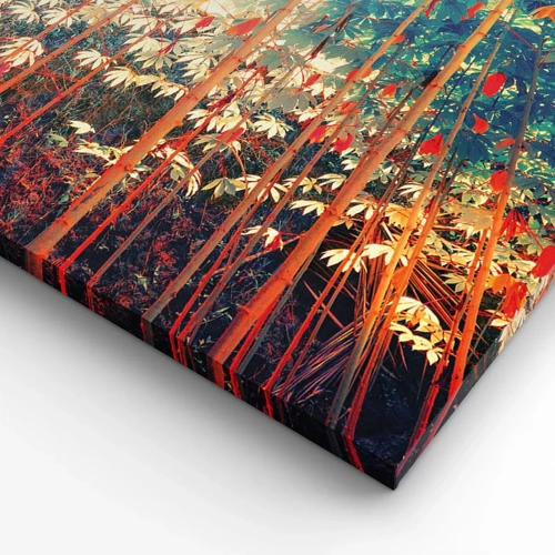 Obraz na plátně - Tajný život listů - 70x50 cm