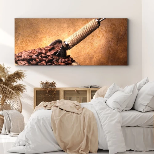 Obraz na plátně - U zdroje chuti - 140x50 cm