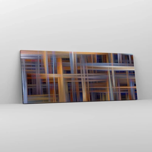 Obraz na plátně - Utkané ze světla - 100x40 cm