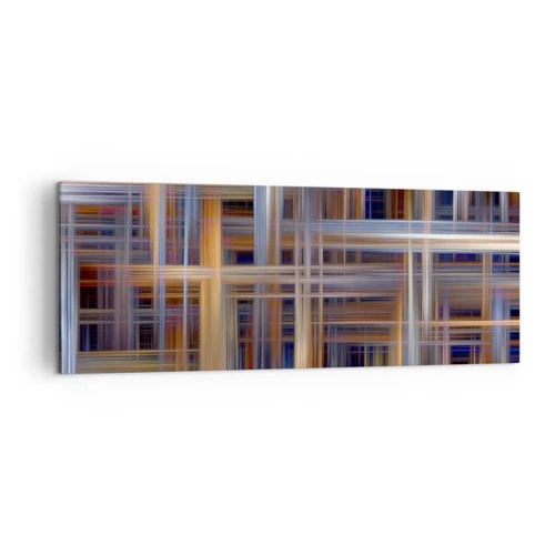 Obraz na plátně - Utkané ze světla - 140x50 cm