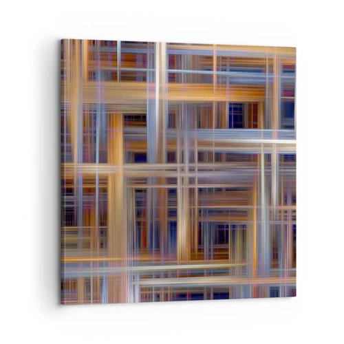 Obraz na plátně - Utkané ze světla - 60x60 cm