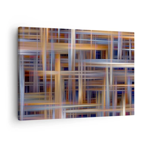 Obraz na plátně - Utkané ze světla - 70x50 cm