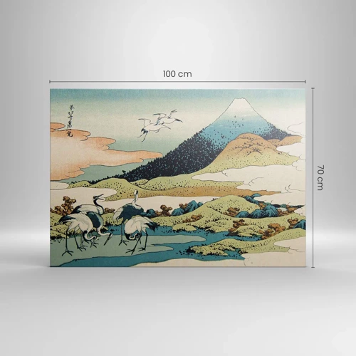 Obraz na plátně - V japonském duchu - 100x70 cm