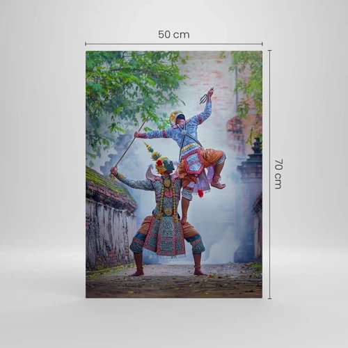 Obraz na plátně - Vražedně krásný tanec - 50x70 cm