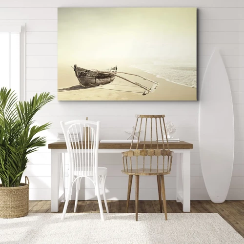 Obraz na plátně - Vzpomínka na jižní moře - 70x50 cm