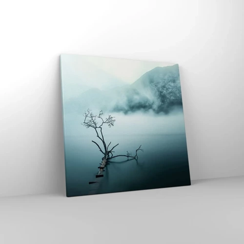 Obraz na plátně - Z vody a mlhy - 50x50 cm