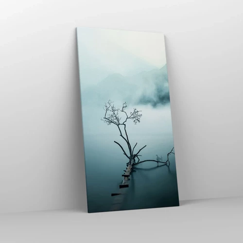 Obraz na plátně - Z vody a mlhy - 65x120 cm