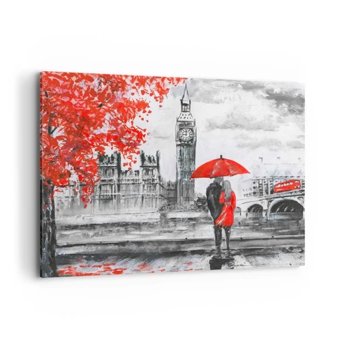 Obraz na plátně - Zamilování do Londýna - 100x70 cm