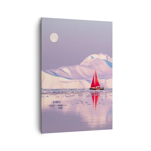 Obraz na plátně - Žár plachty, chlad ledu - 70x100 cm