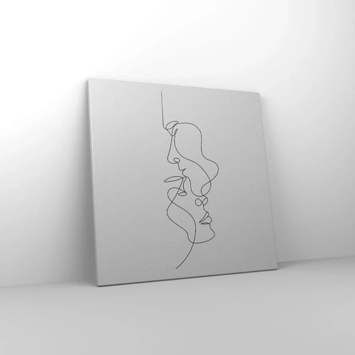 Obraz na plátně - Žár vášnivých tužeb - 50x50 cm