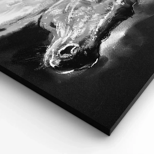 Obraz na plátně - Záření vznešené duše - 45x80 cm