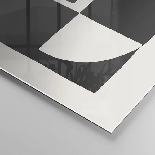 Obraz na skle - Antitéza – syntéza - 100x70 cm