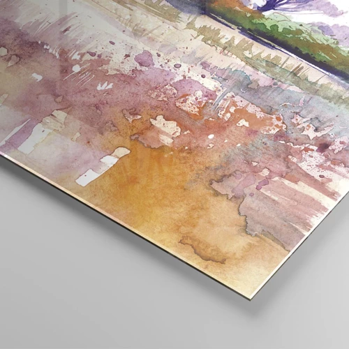 Obraz na skle - Barvy savany - 120x80 cm