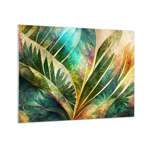 Obraz na skle - Barvy tropů - 70x50 cm