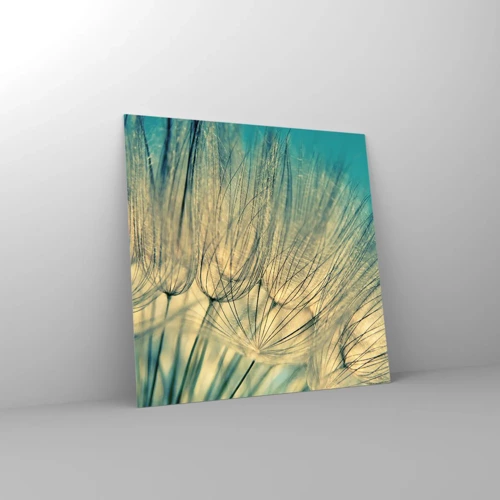 Obraz na skle - Čekání na vítr - 30x30 cm
