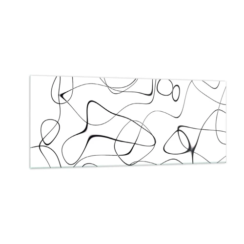Obraz na skle - Cesty života, zákruty osudu - 100x40 cm