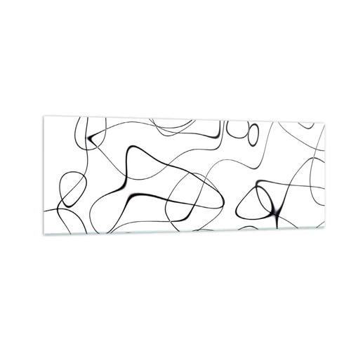 Obraz na skle - Cesty života, zákruty osudu - 140x50 cm