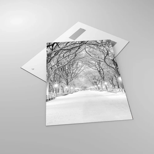 Obraz na skle - Čtyři roční období – zima - 70x100 cm