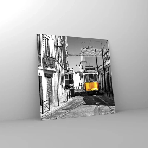 Obraz na skle - Duch Lisabonu - 40x40 cm