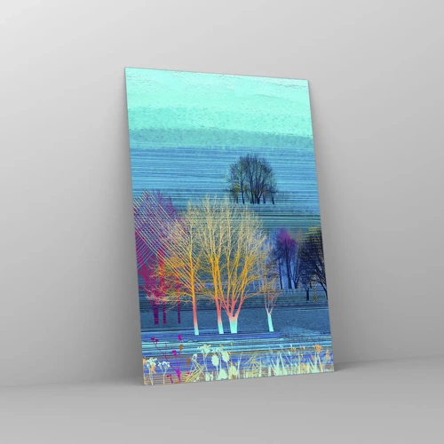 Obraz na skle - Fantastická krajina - 80x120 cm