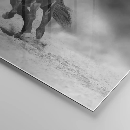 Obraz na skle - Hodné samotného emíra - 70x100 cm