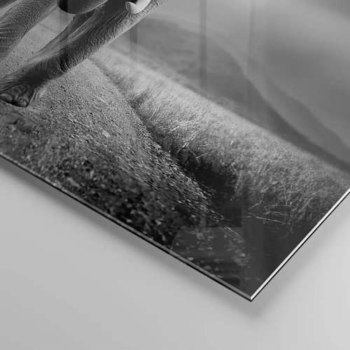 Obraz na skle - Hostitel vítá - 50x50 cm