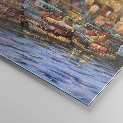 Obraz na skle - Istanbulský příběh - 120x80 cm