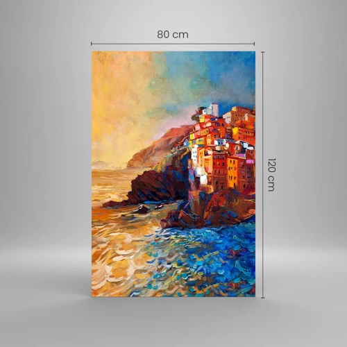 Obraz na skle - Italský nádech - 80x120 cm