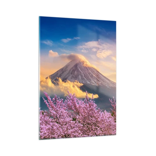 Obraz na skle - Japonská svátost - 50x70 cm