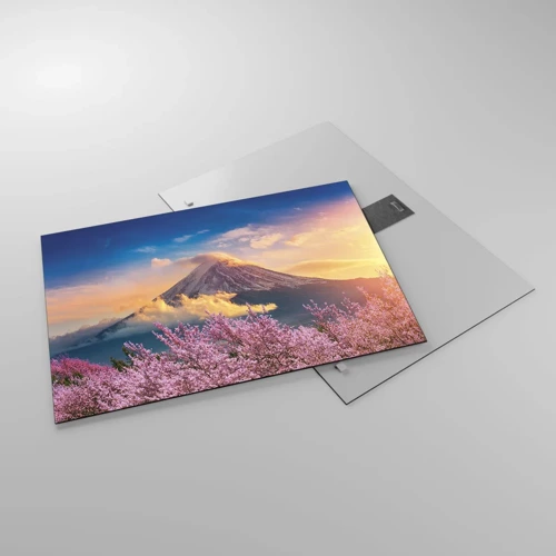 Obraz na skle - Japonská svátost - 70x50 cm