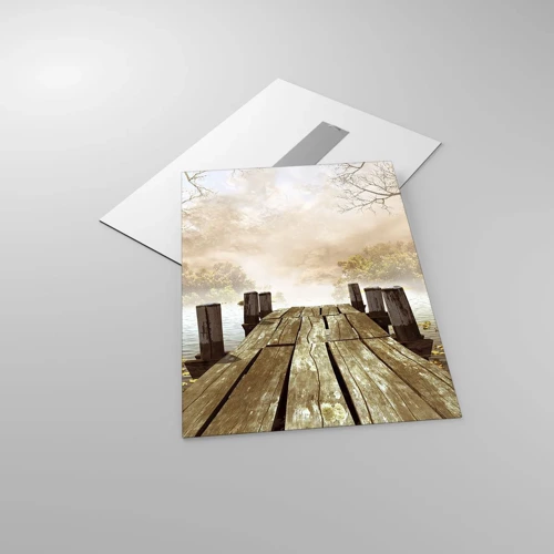 Obraz na skle - Jemný smutek podzimu - 50x70 cm