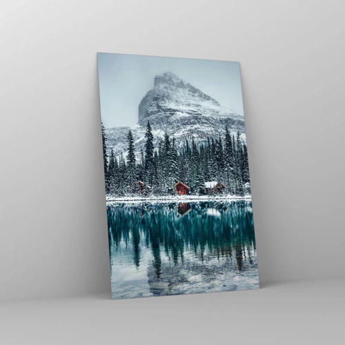 Obraz na skle - Kanadské útočiště - 80x120 cm